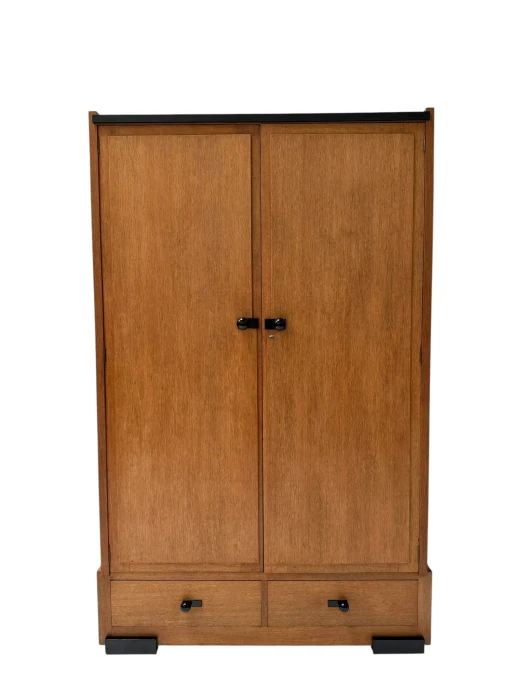 Art Deco Modernist Armoire or Wardrobe by Jan Brunott, 1920s